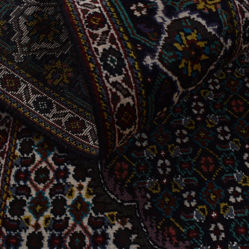 Tapis persan - Tabriz - Royal - 208 x 150 cm - marron foncé