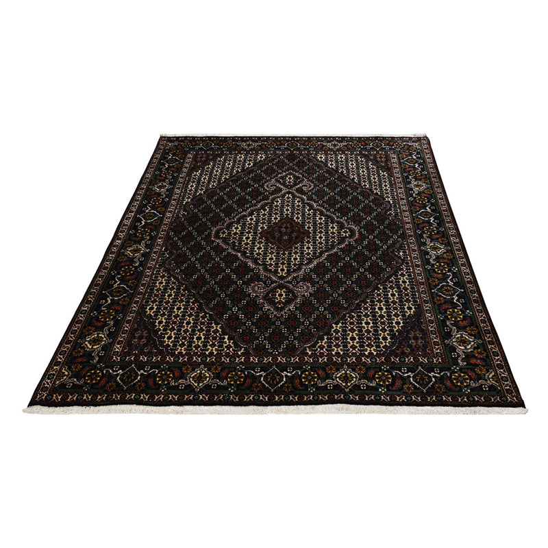 Tapis persan - Tabriz - Royal - 208 x 150 cm - marron foncé