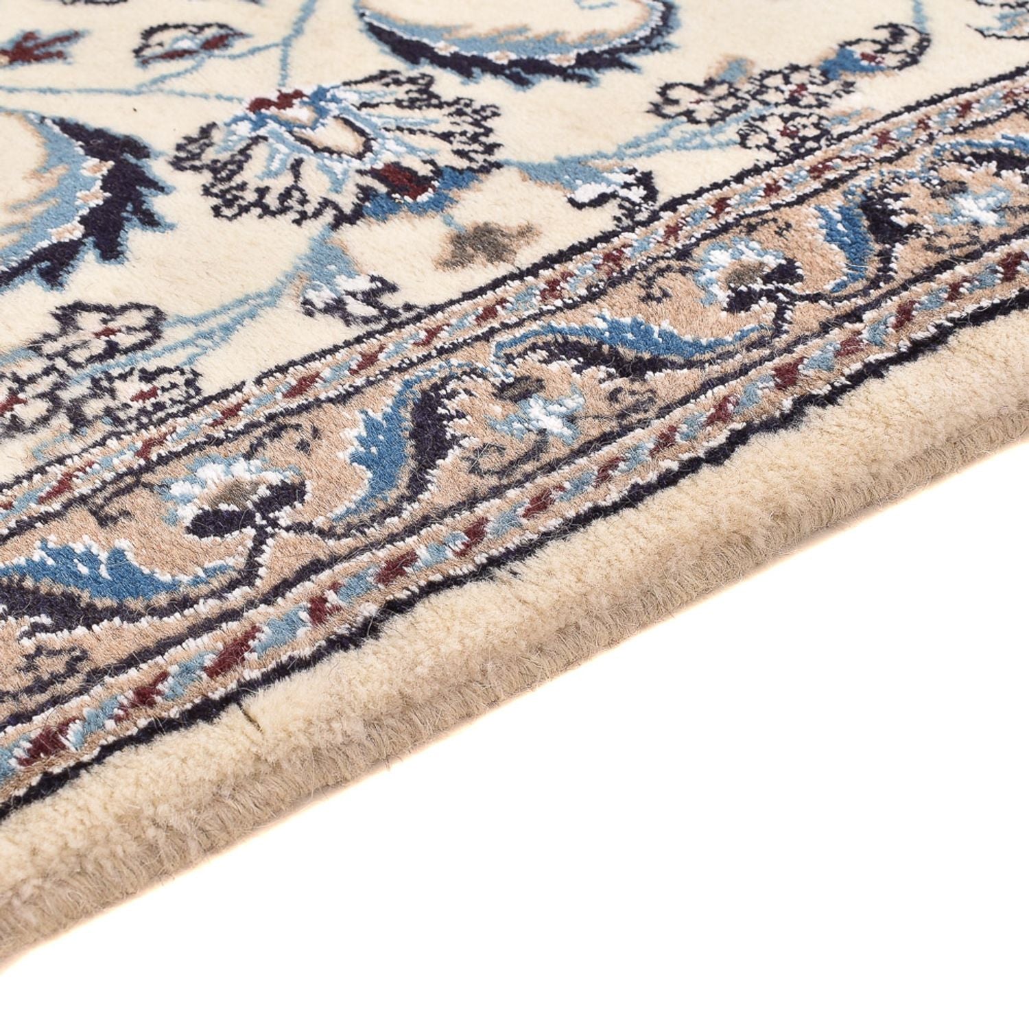Läufer Perser - Nain - Royal - 195 x 58 cm - creme