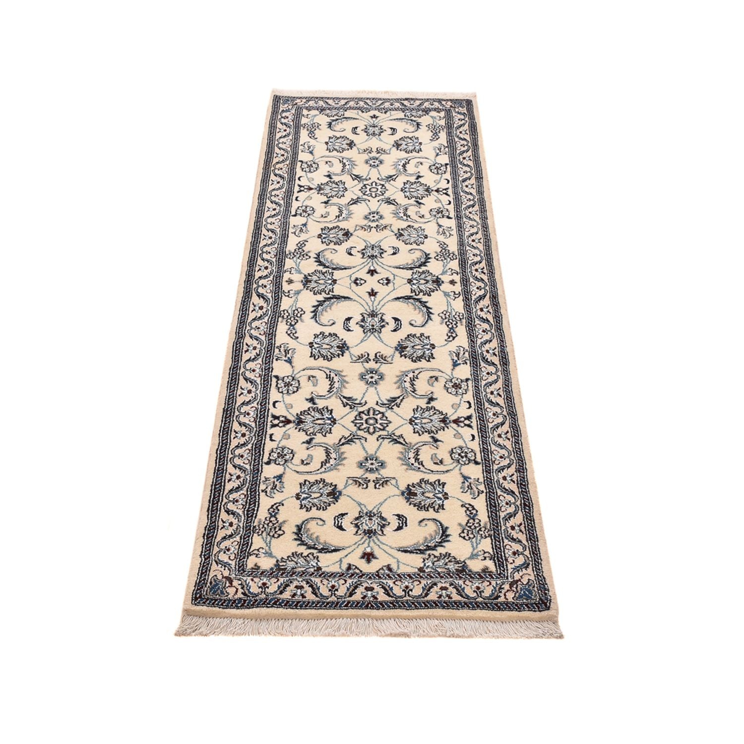 Läufer Perser - Nain - Royal - 192 x 60 cm - creme