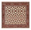 Tapis persan - Bidjar carré  - 255 x 241 cm - rouille