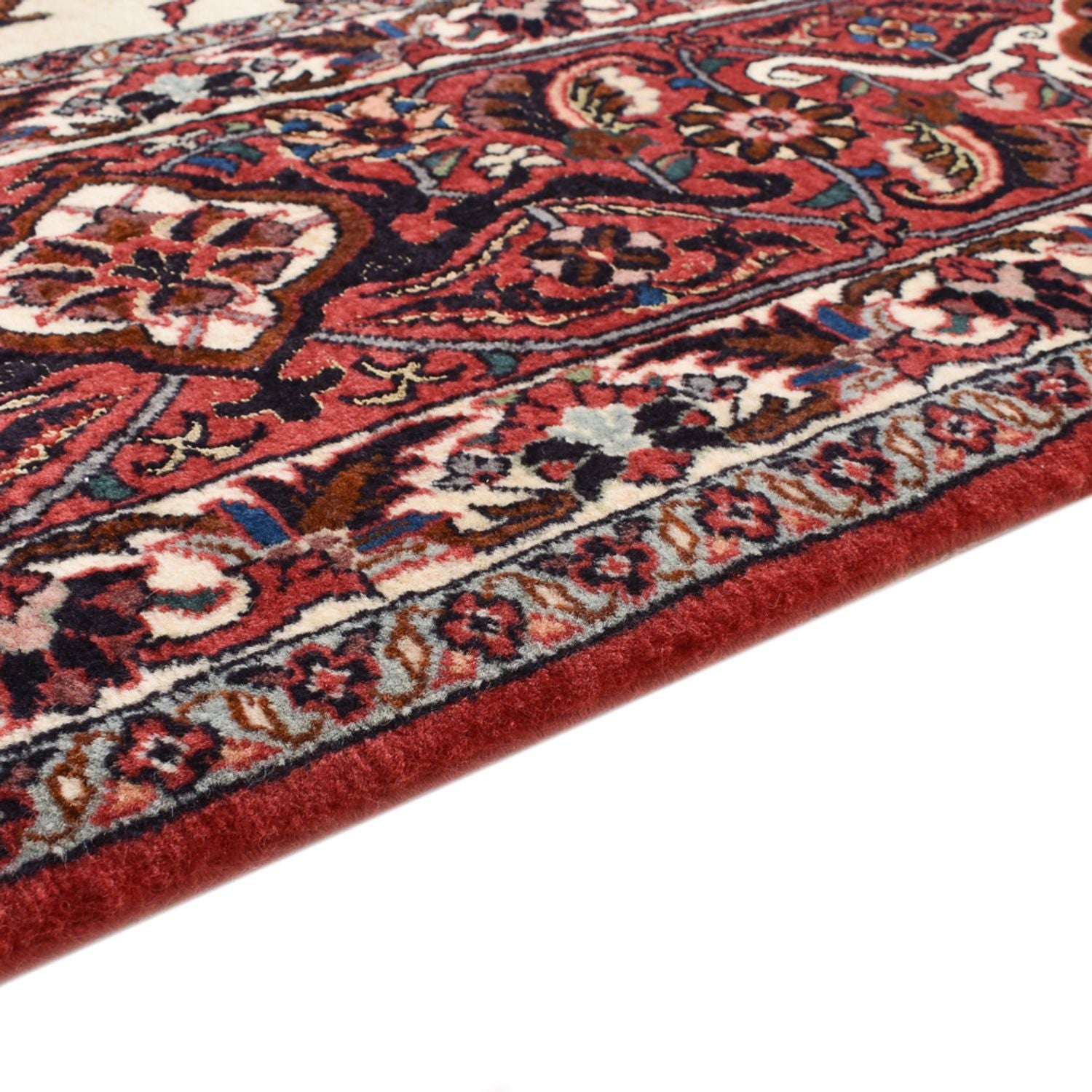Tapis persan - Bidjar carré  - 255 x 241 cm - rouille