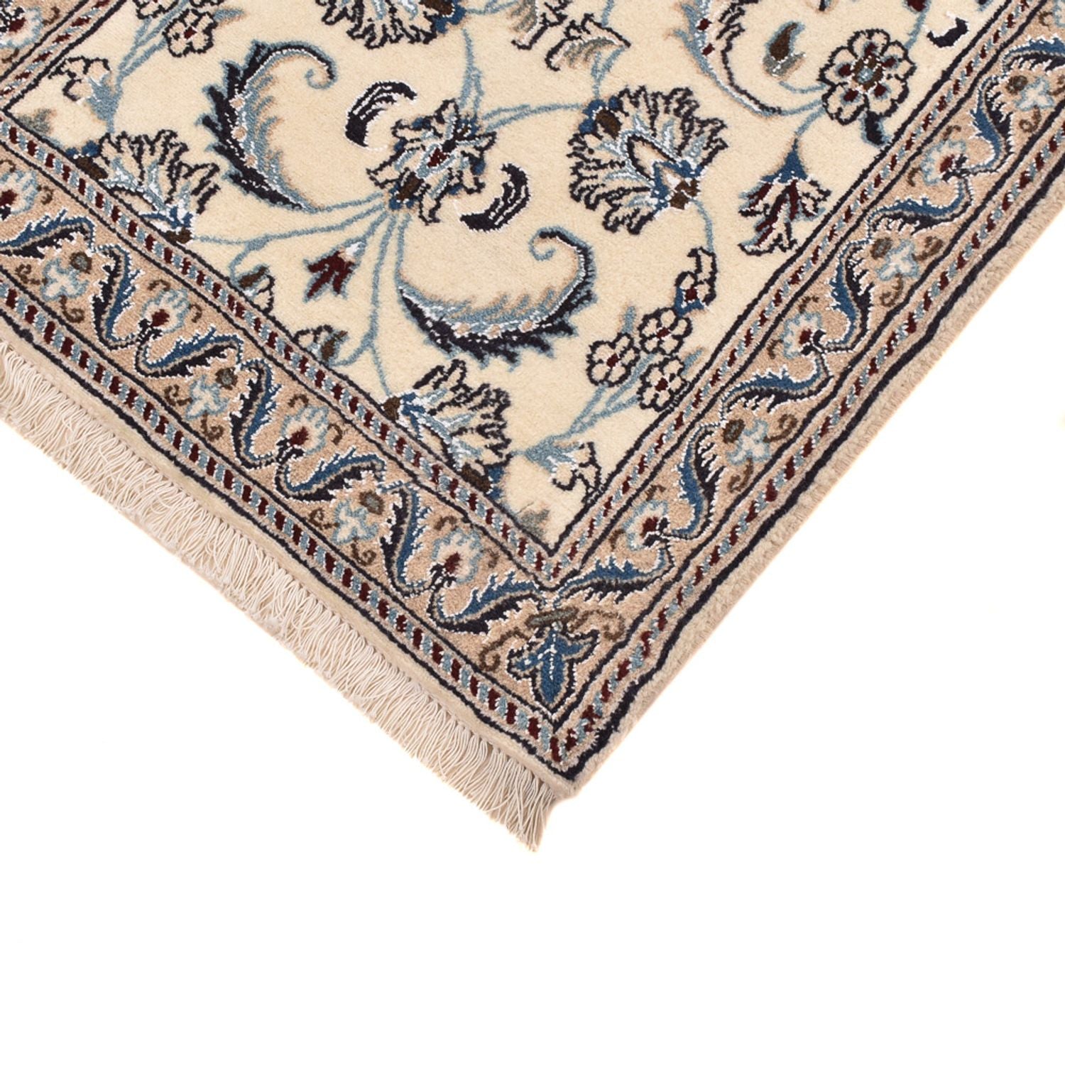 Läufer Perser - Nain - Royal - 193 x 62 cm - creme