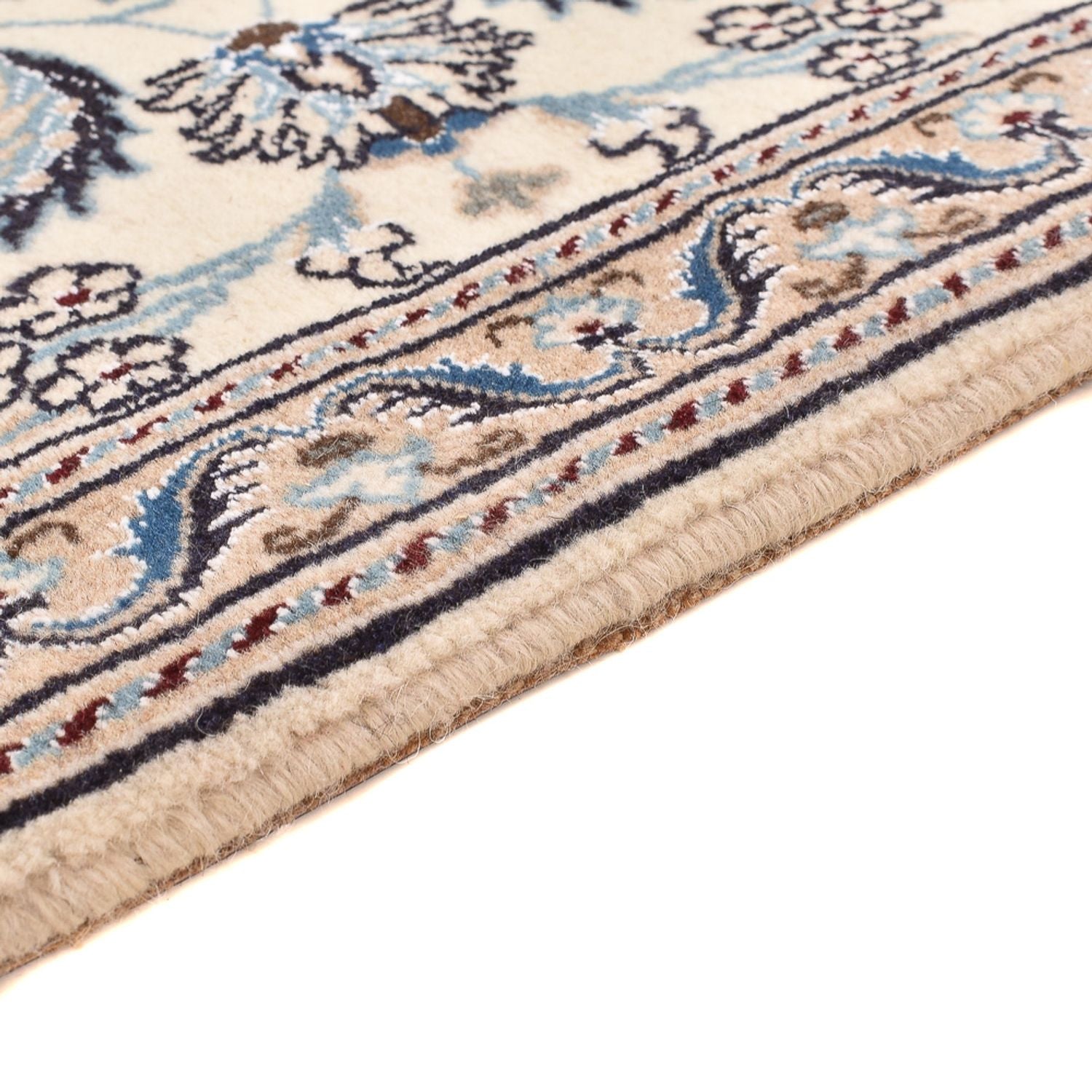 Läufer Perser - Nain - Royal - 193 x 62 cm - creme