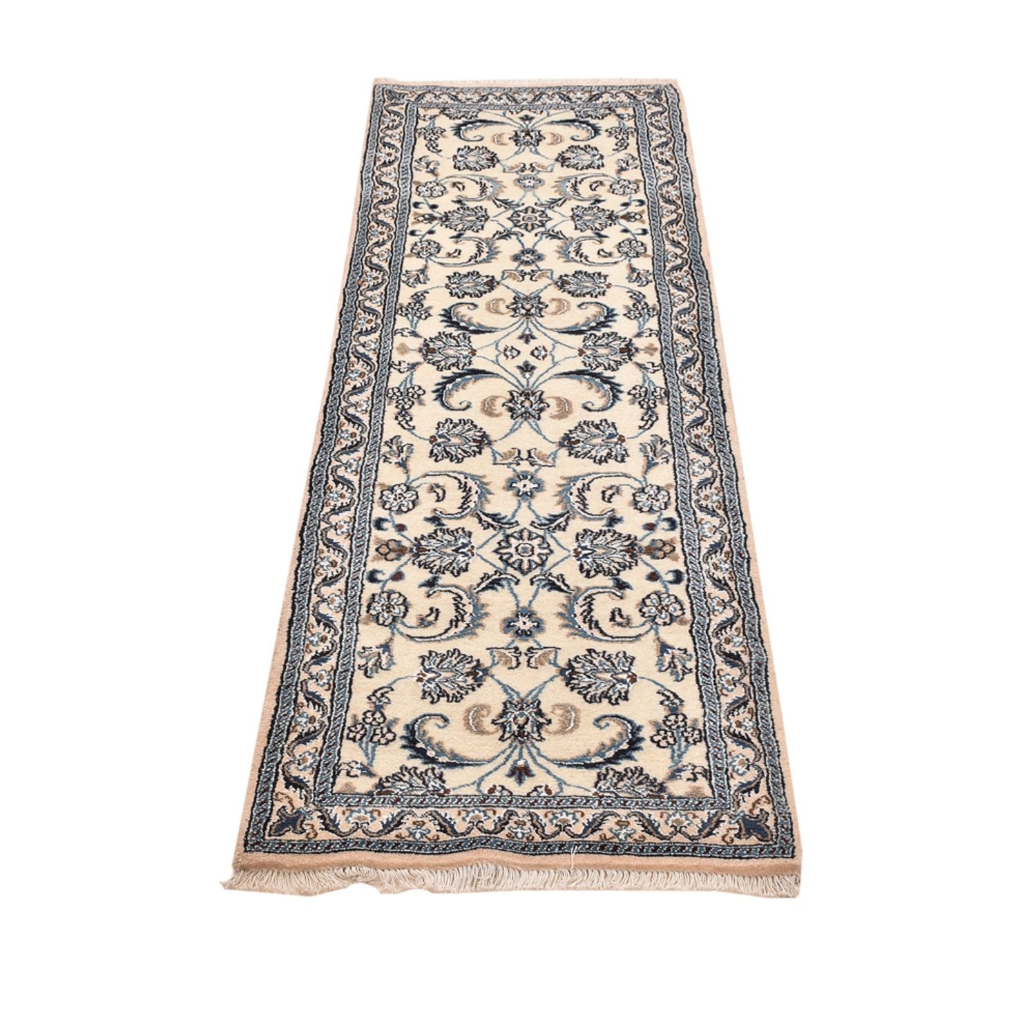 Läufer Perser - Nain - Royal - 198 x 58 cm - creme