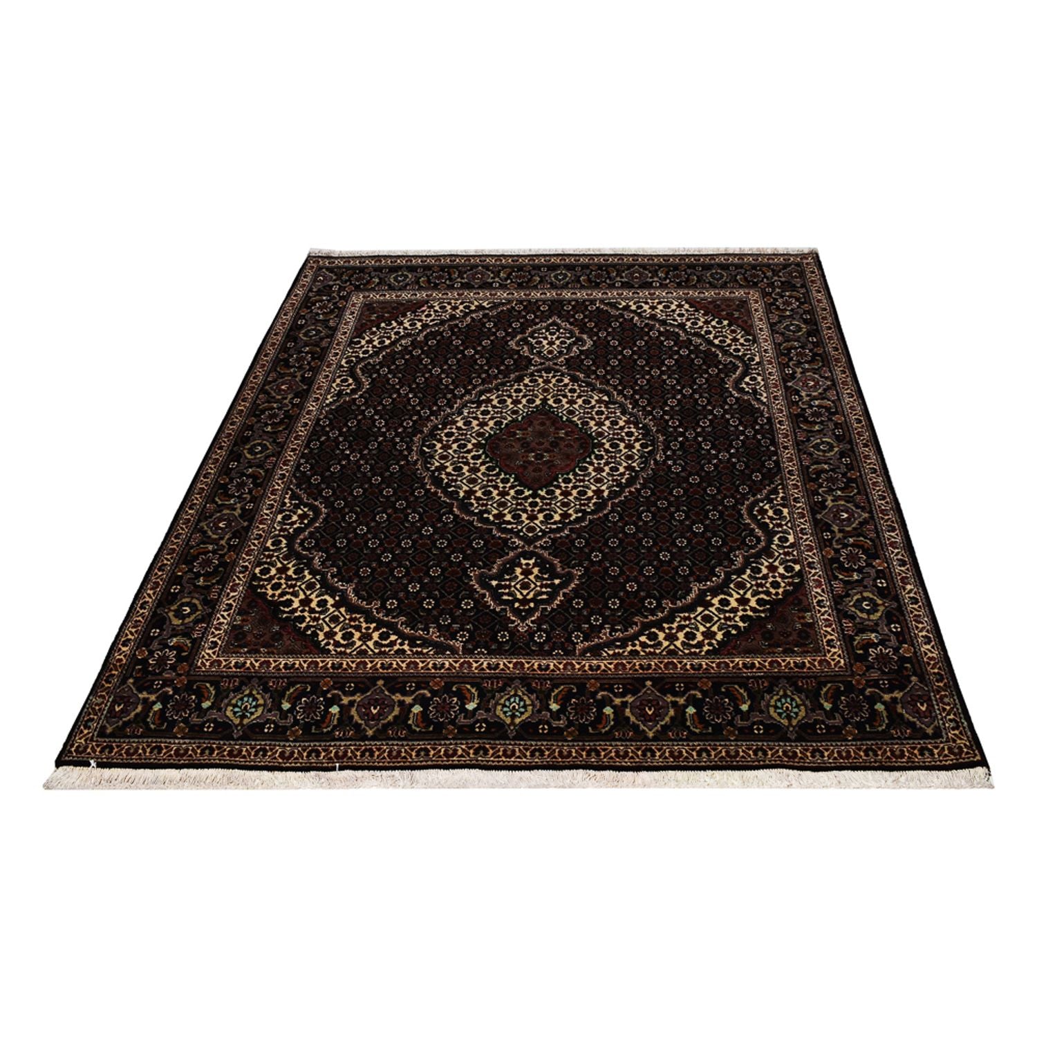 Tapis persan - Tabriz - Royal - 205 x 152 cm - anthracite