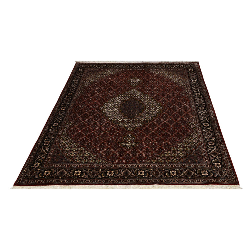 Tapis persan - Tabriz - Royal - 204 x 150 cm - rouge foncé