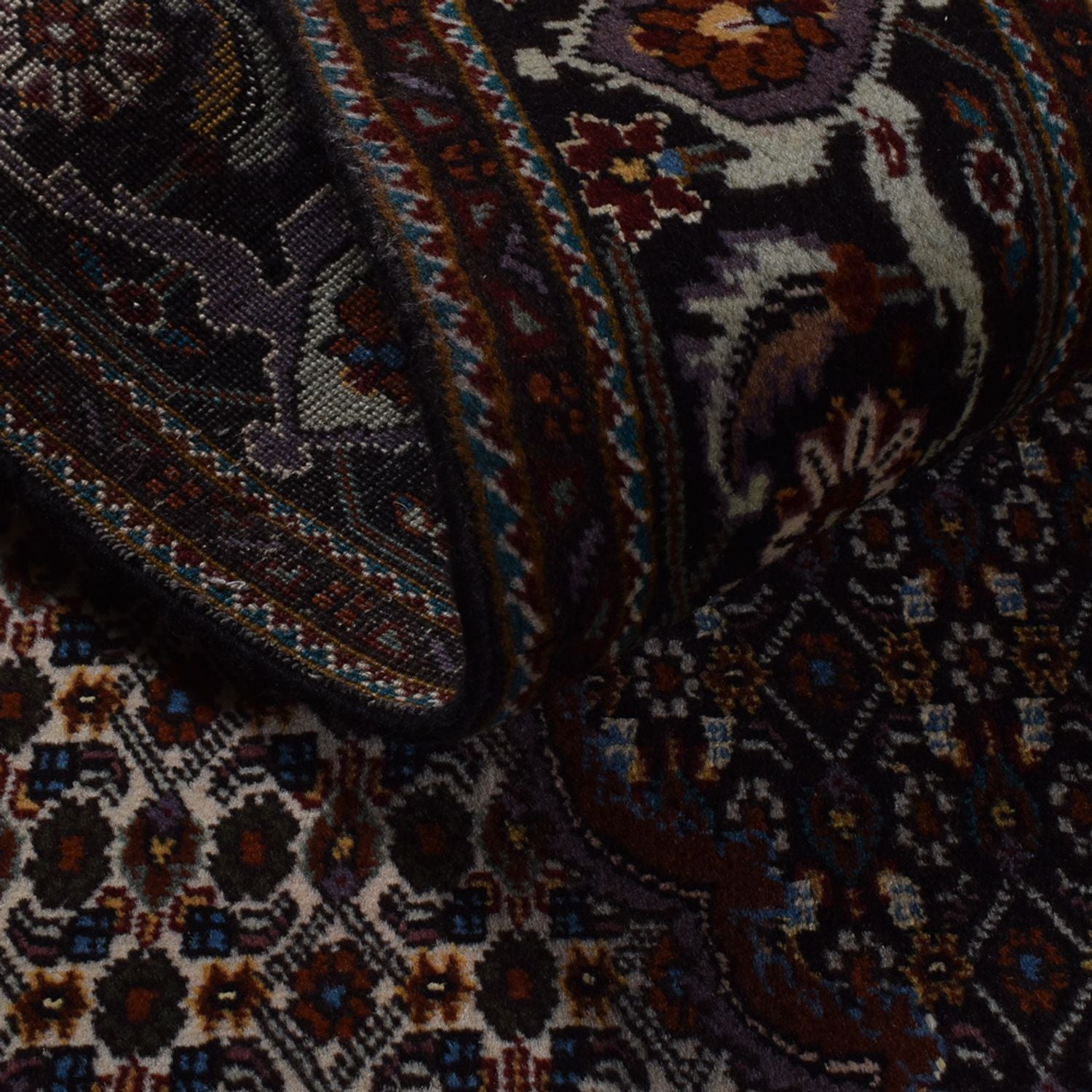 Tapis persan - Tabriz - Royal - 206 x 158 cm - anthracite
