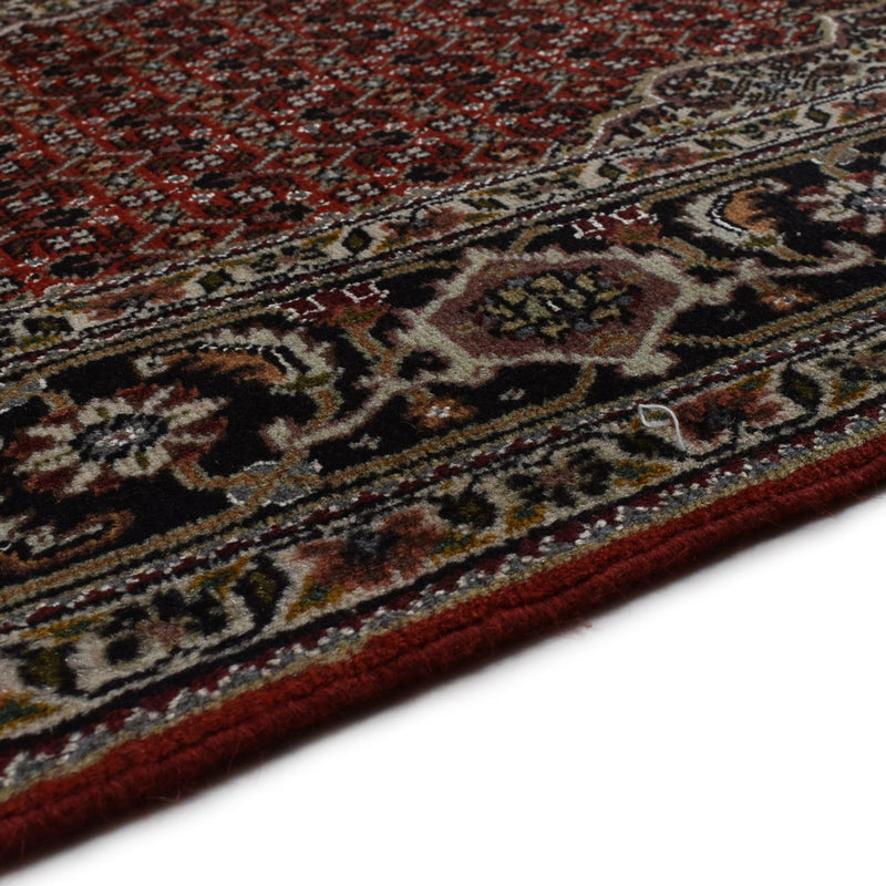 Tapis persan - Tabriz - Royal - 202 x 154 cm - rouge foncé