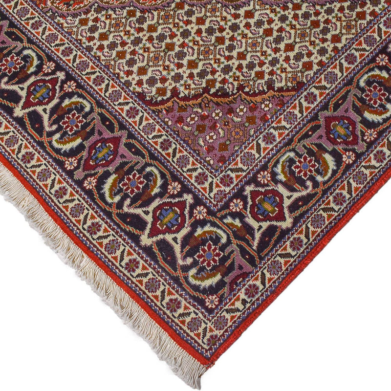 Tapis persan - Tabriz - Royal - 201 x 151 cm - rouge
