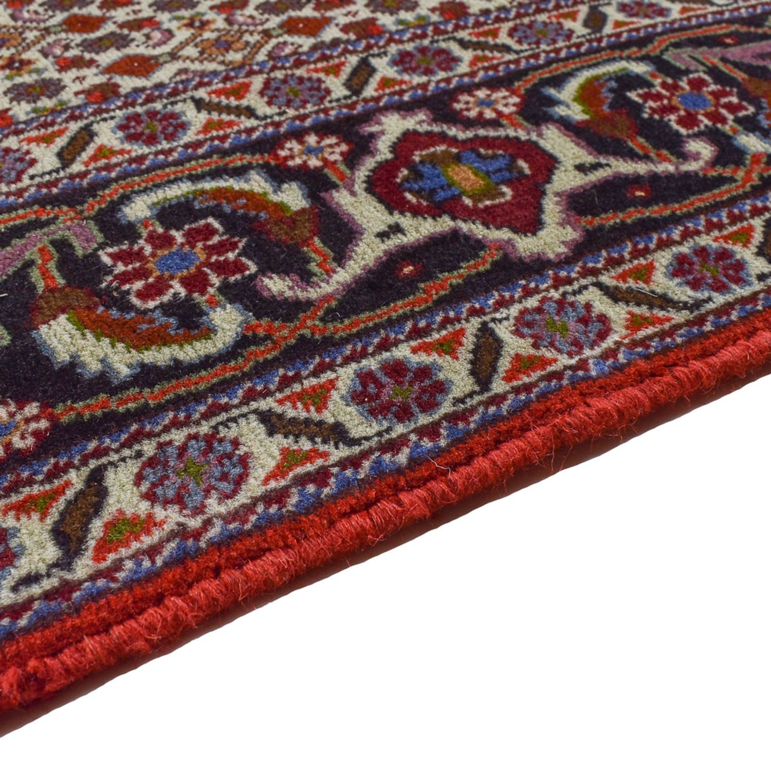 Tapis persan - Tabriz - Royal - 201 x 151 cm - rouge