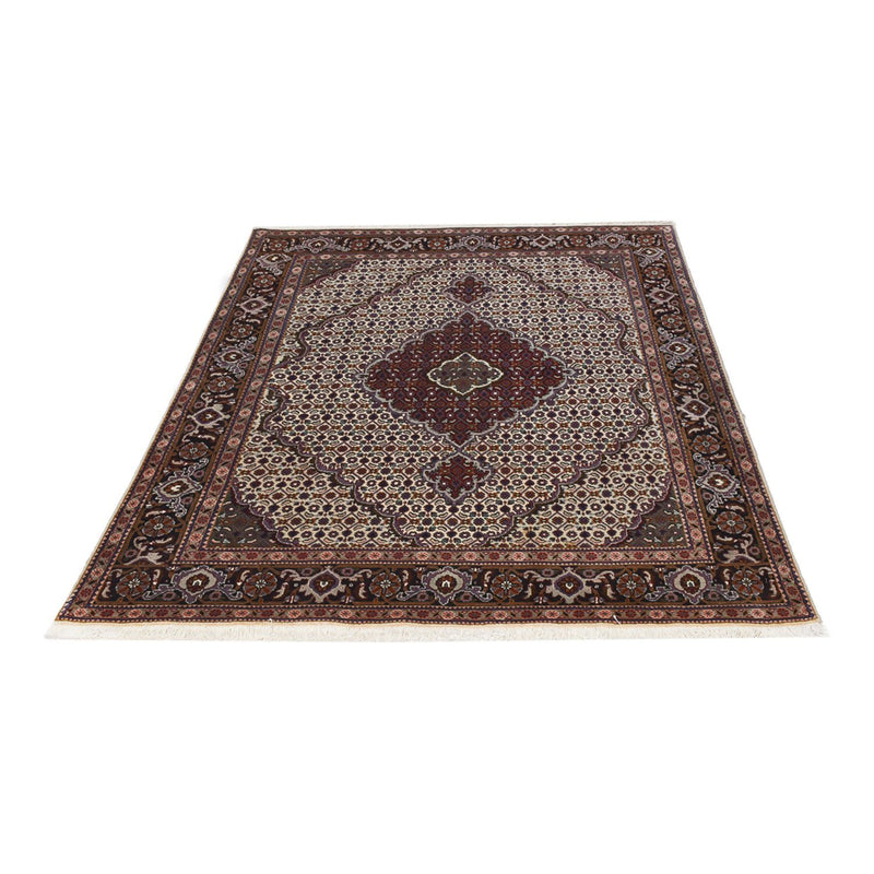 Tapis persan - Tabriz - Royal - 202 x 152 cm - crème