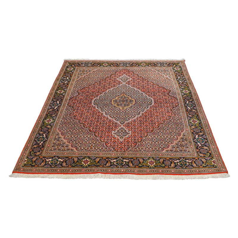 Tapis persan - Tabriz - Royal - 200 x 153 cm - rouille