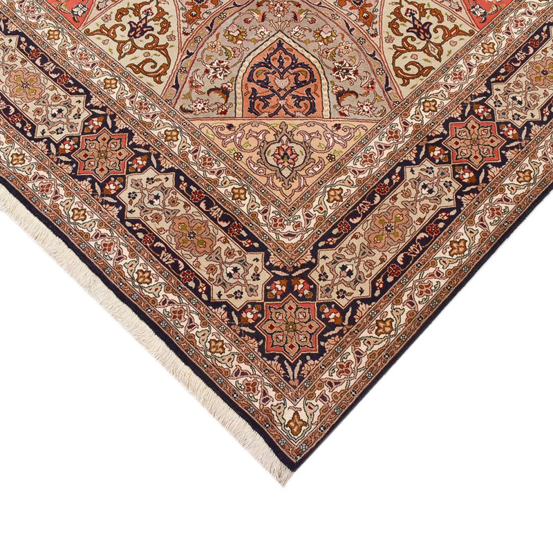Tapis persan - Tabriz - Royal carré  - 252 x 248 cm - beige foncé
