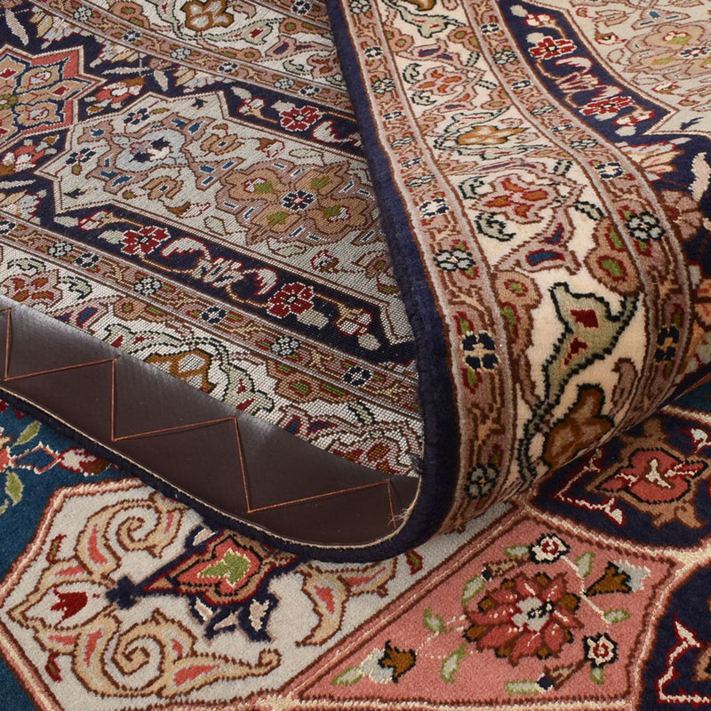 Tapis persan - Tabriz - Royal carré  - 252 x 248 cm - beige foncé