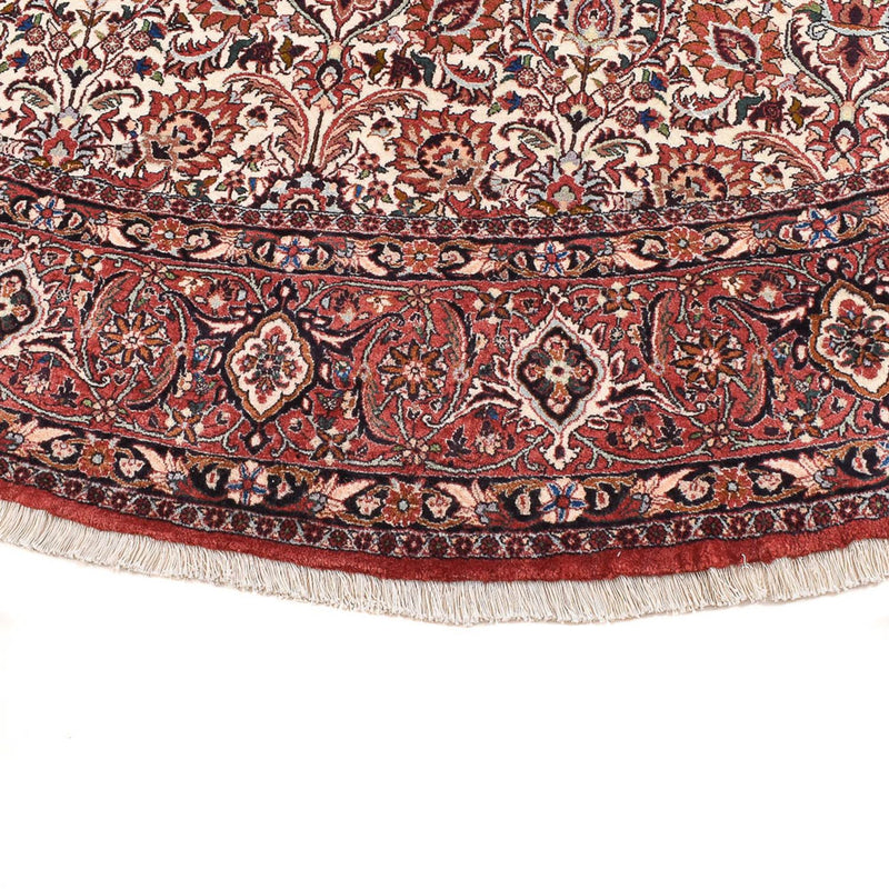 Tapis persan - Bidjar ronde  - 300 x 300 cm - rouille