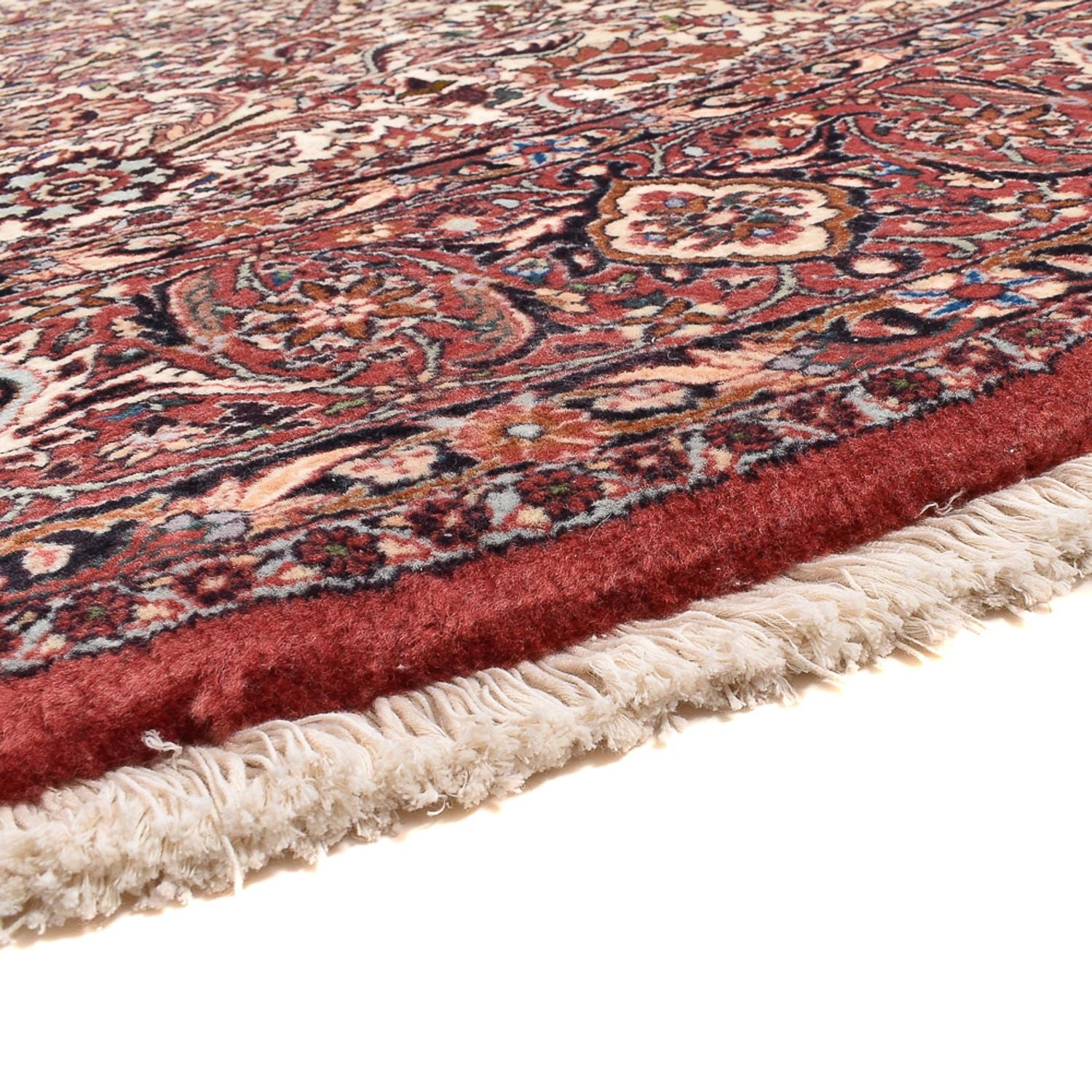 Tapis persan - Bidjar ronde  - 300 x 300 cm - rouille