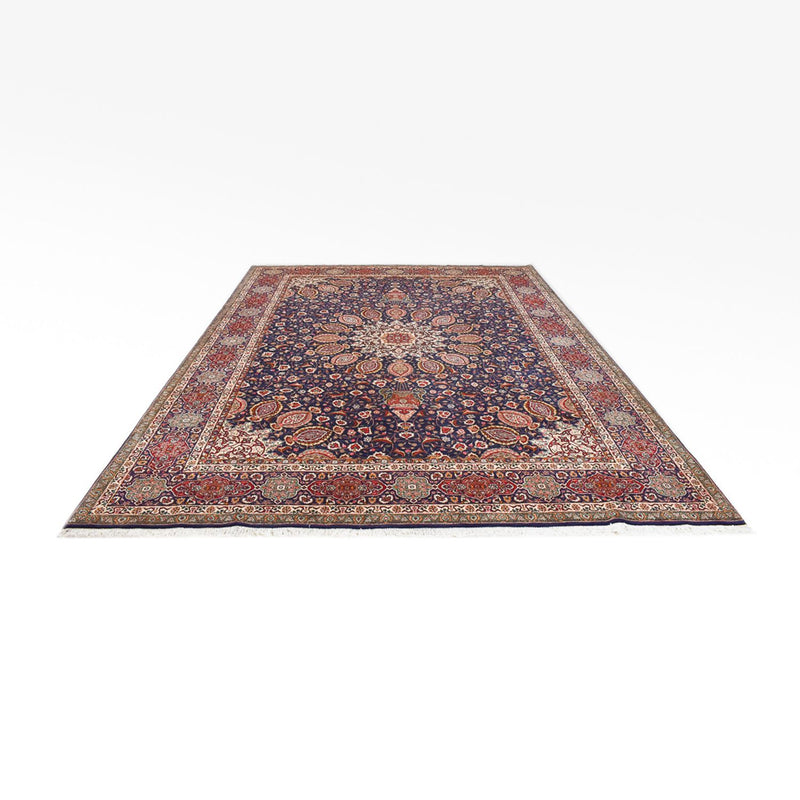 Tapis persan - Tabriz - Royal - 400 x 297 cm - bleu foncé