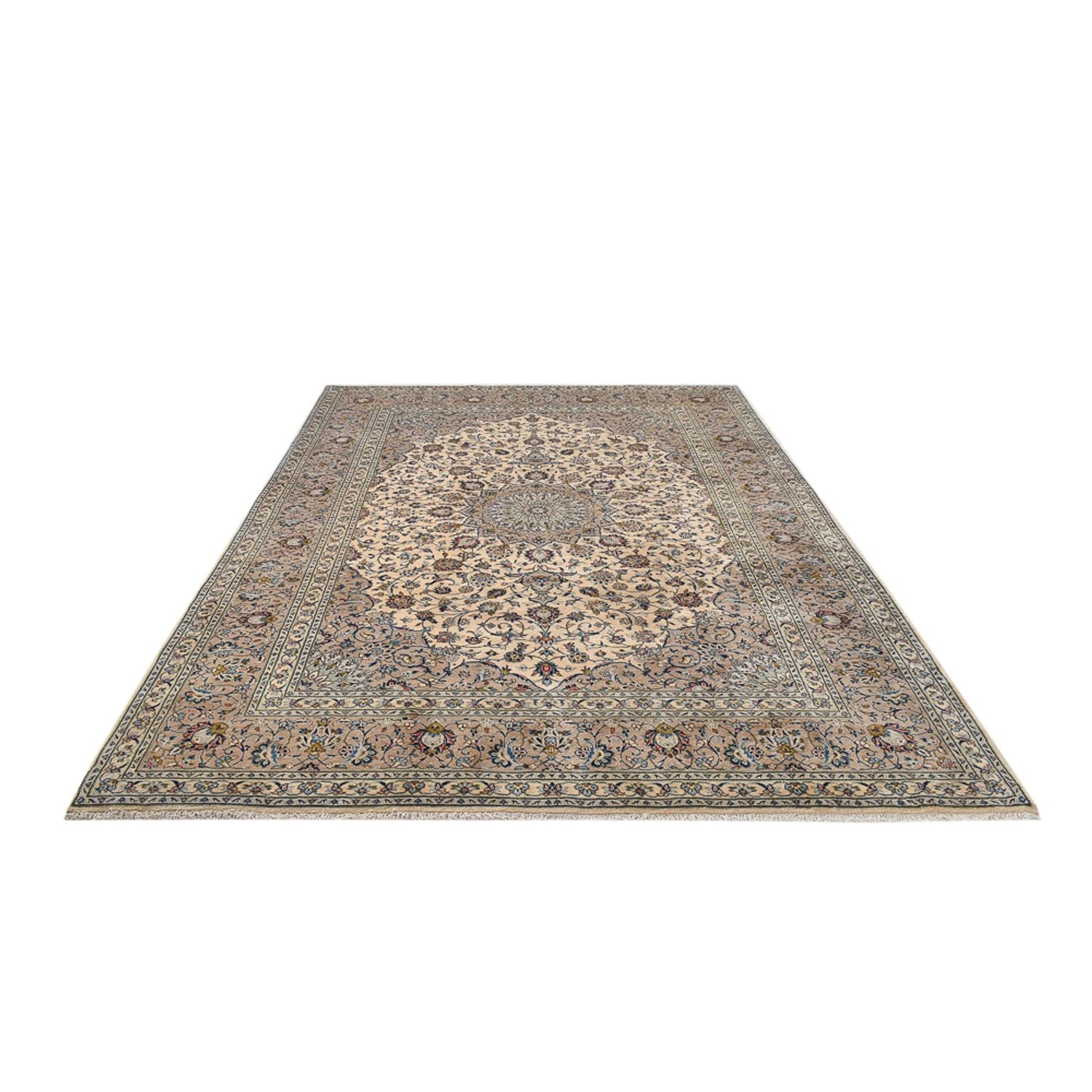 Tapis persan - Keshan - Royal - 353 x 250 cm - sable