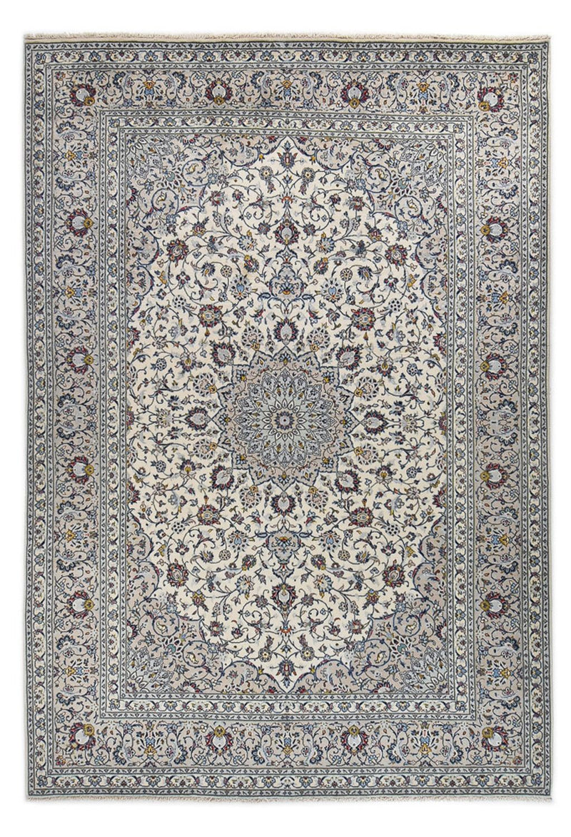 Tapis persan - Keshan - Royal - 354 x 245 cm - gris