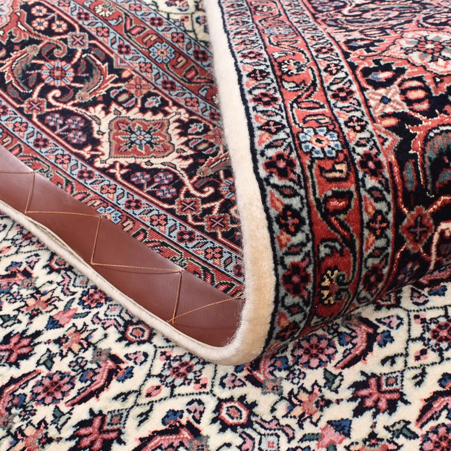 Tapis persan - Bidjar carré  - 210 x 199 cm - multicolore