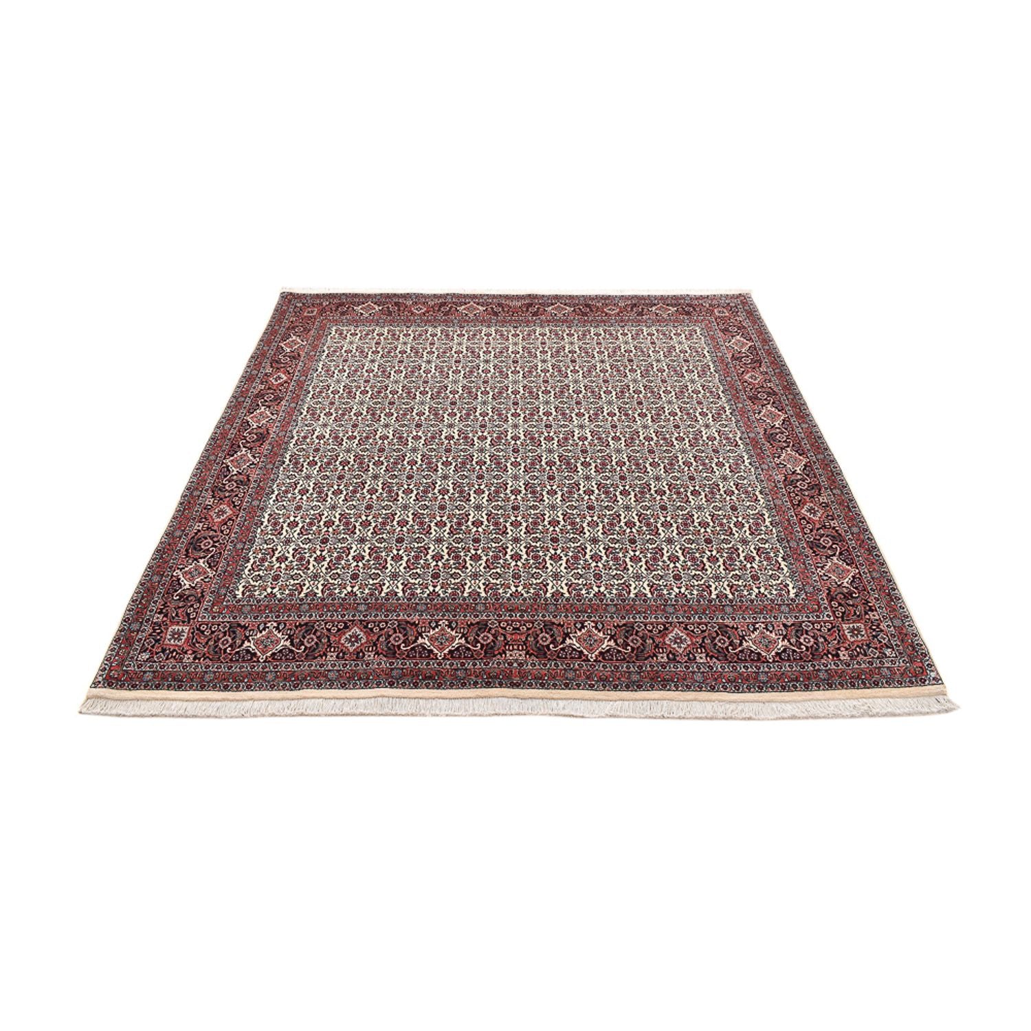 Tapis persan - Bidjar carré  - 210 x 199 cm - multicolore