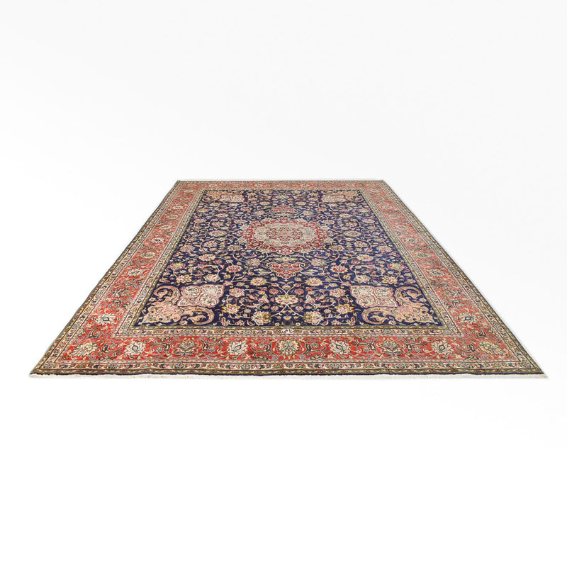 Tapis persan - Tabriz - Royal - 402 x 303 cm - bleu foncé