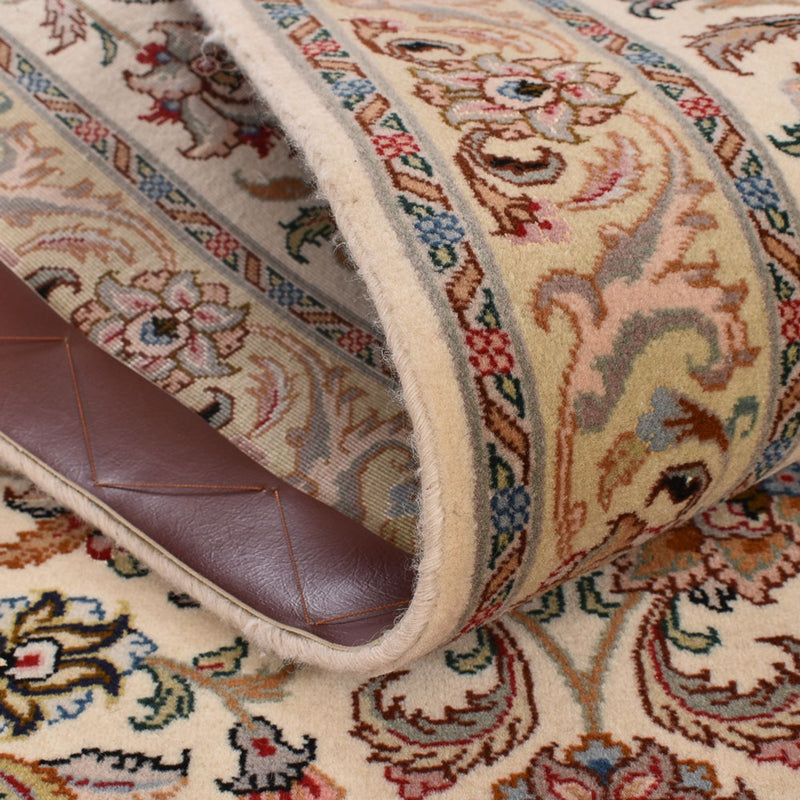 Läufer Perser - Täbriz - Royal - 405 x 84 cm - beige