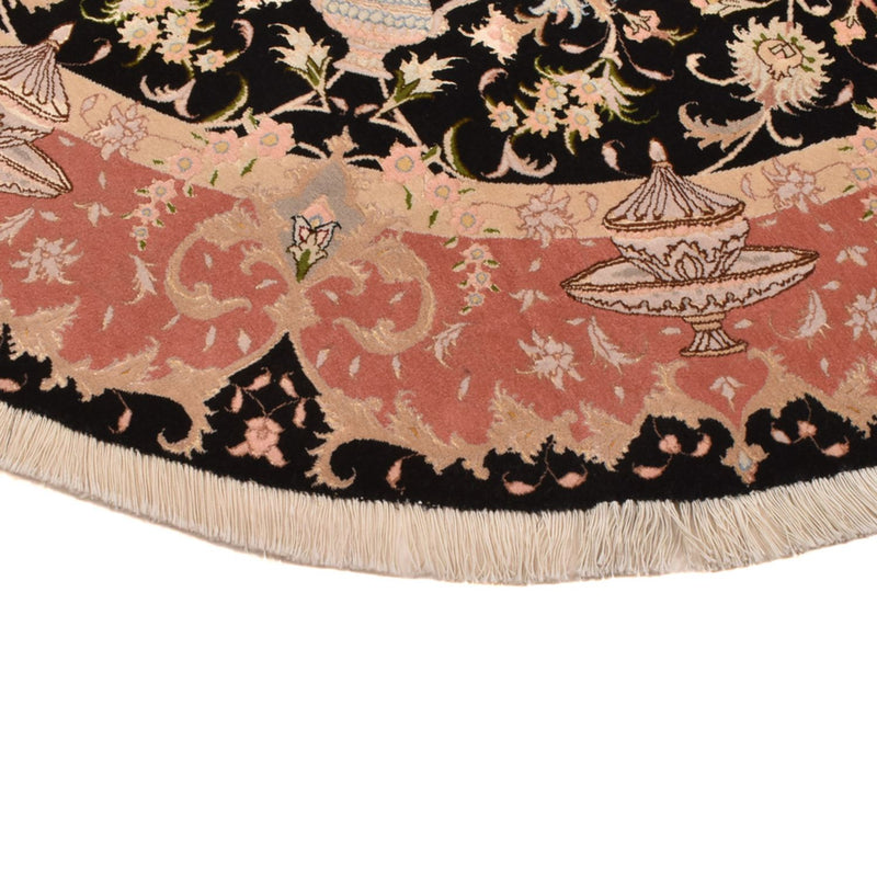 Tapis persan - Tabriz - Premium ronde  - 200 x 200 cm - multicolore