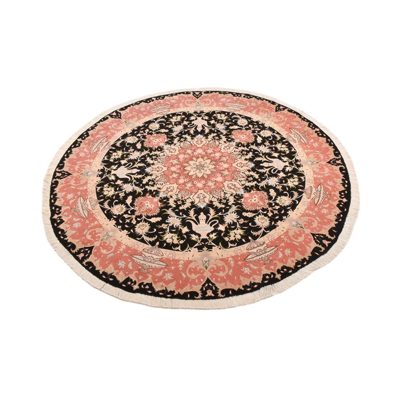 Tapis persan - Tabriz - Premium ronde  - 200 x 200 cm - multicolore
