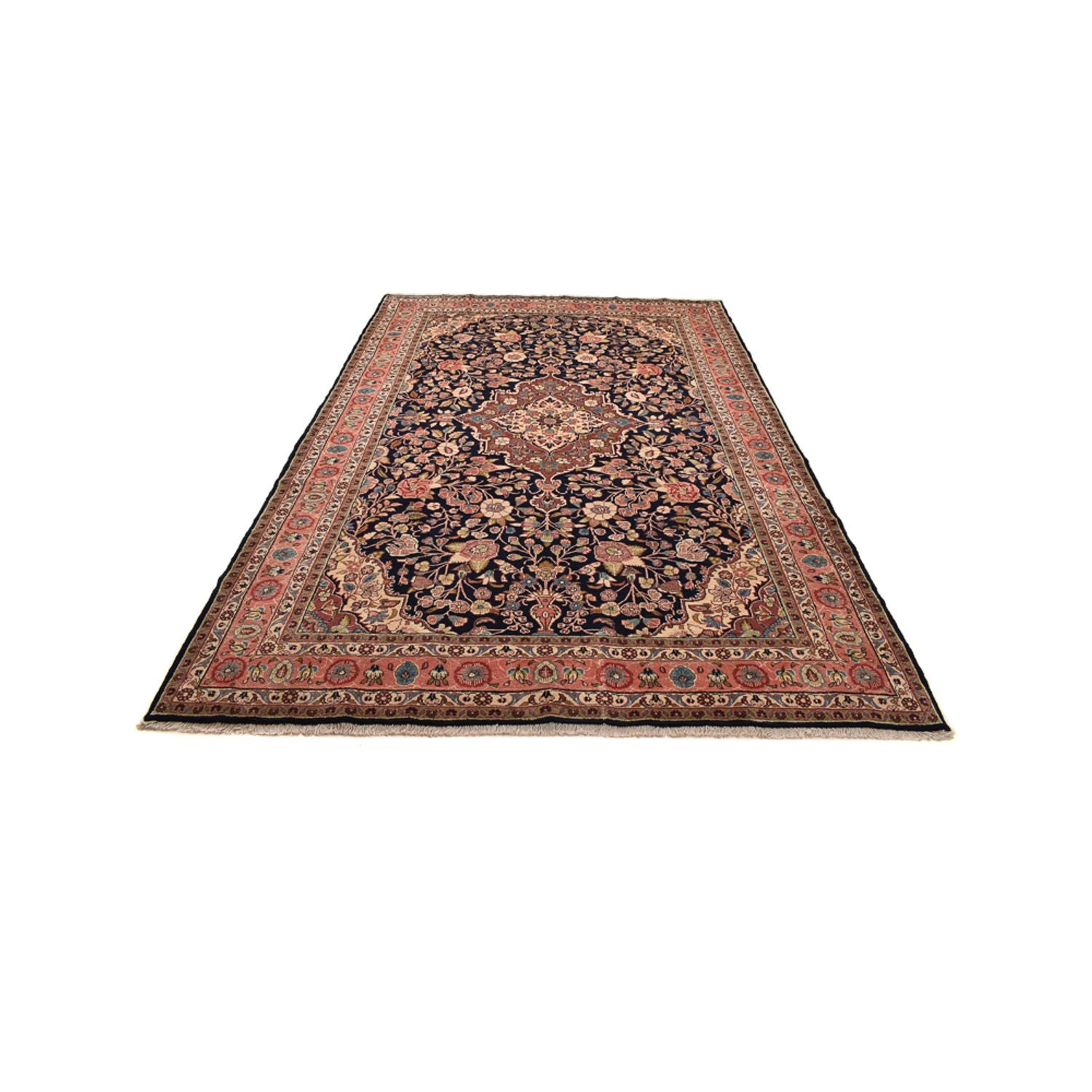 Perserteppich - Nomadic - 314 x 215 cm - dunkelblau