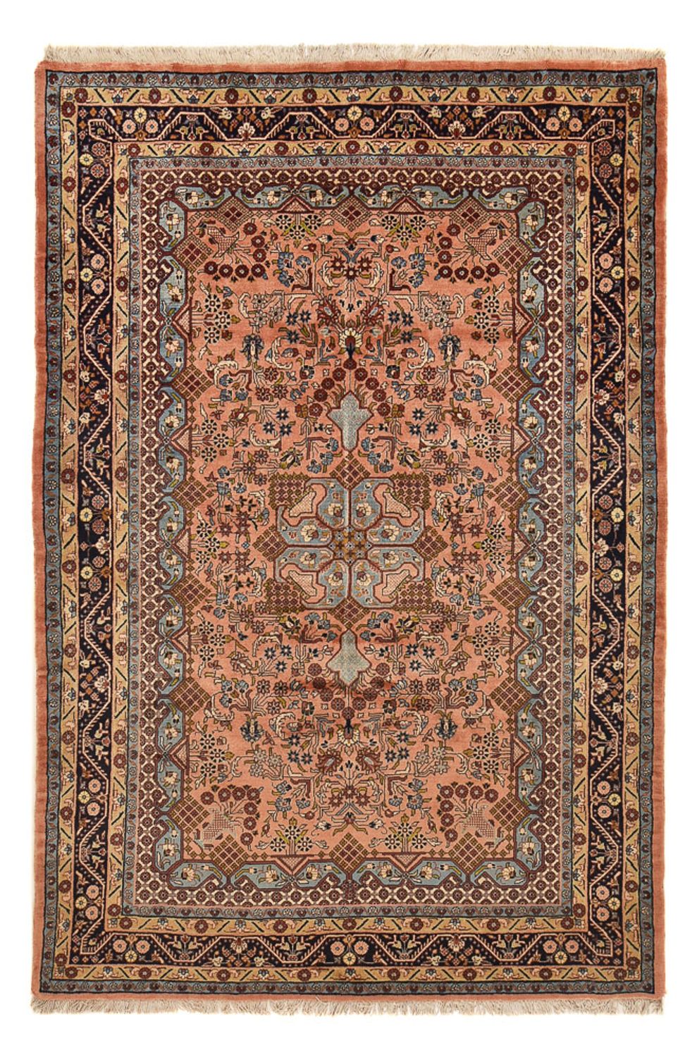 Perserteppich - Nomadic - 304 x 212 cm - hellrot