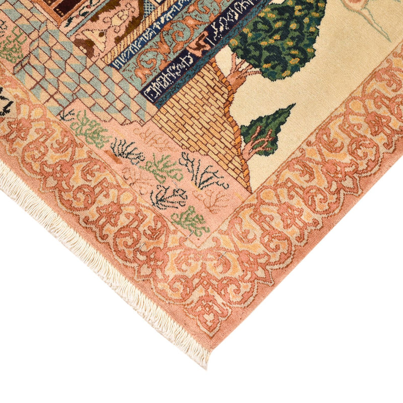 Tapis persan - Tabriz - Royal - 83 x 72 cm - multicolore