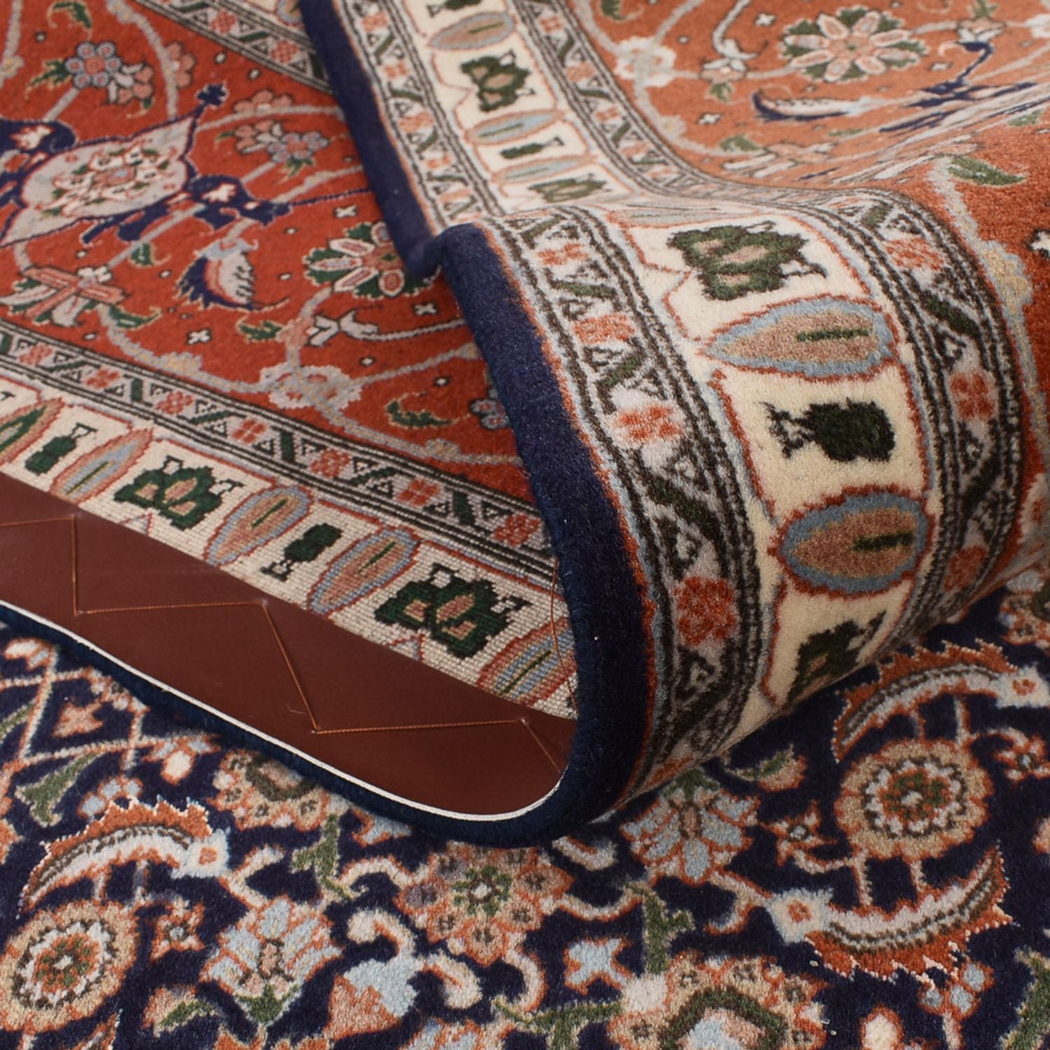 Tapis persan - Tabriz - Royal - 348 x 246 cm - rouille