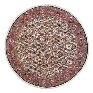 Tapis persan - Bidjar ronde  - 250 x 250 cm - rouille