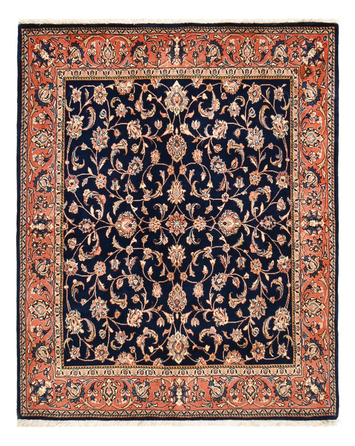 Perserteppich - Classic - 170 x 136 cm - dunkelblau