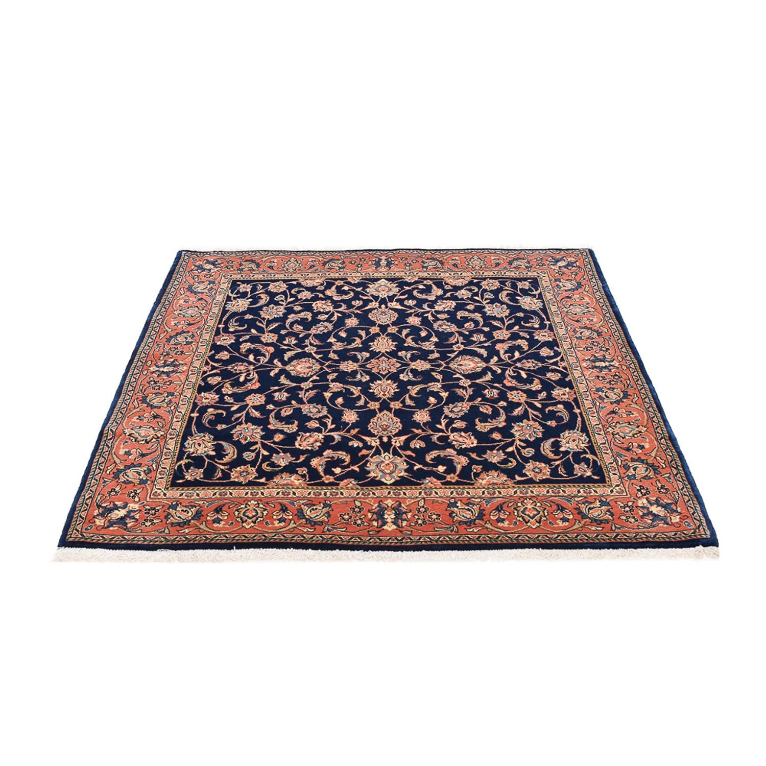 Perserteppich - Classic - 170 x 136 cm - dunkelblau