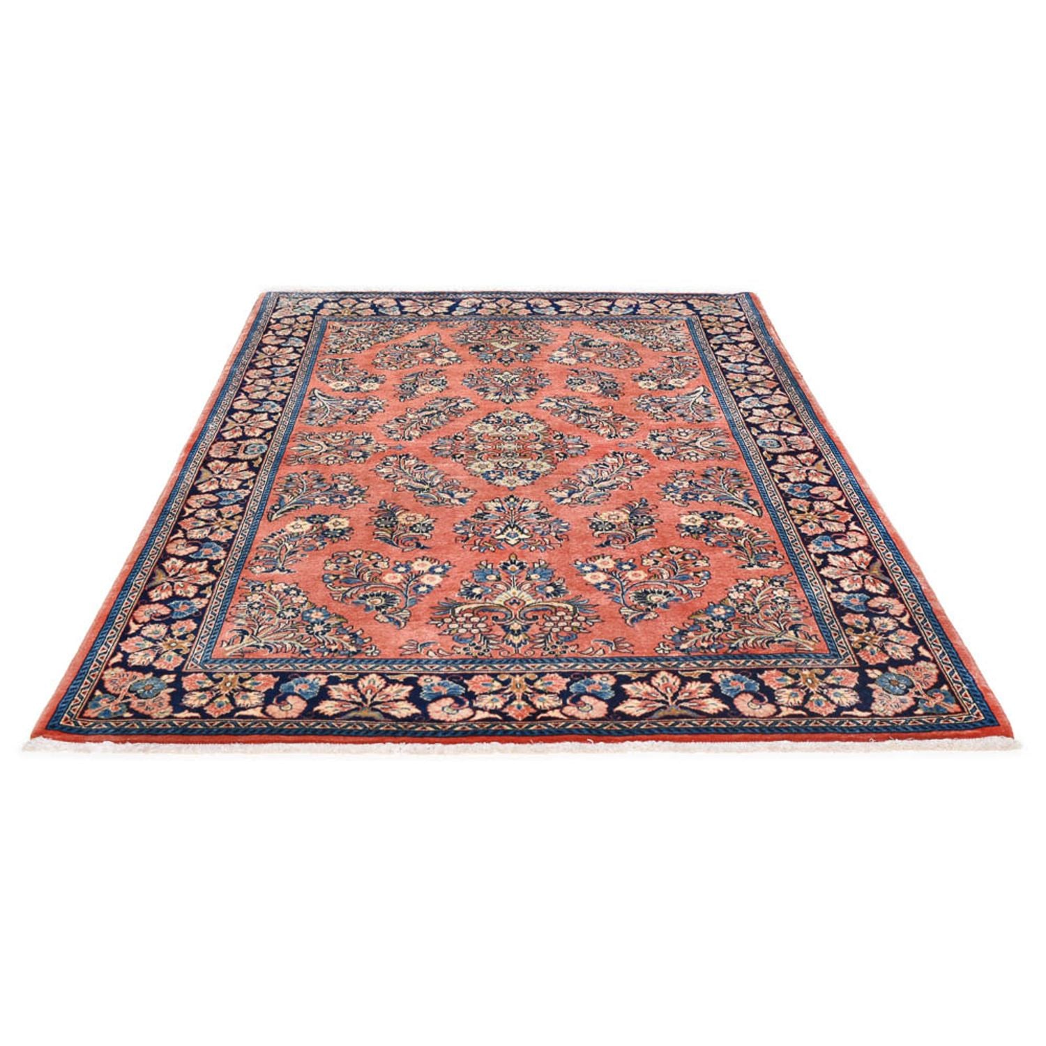 Tapis persan - Classique - 205 x 139 cm - orange