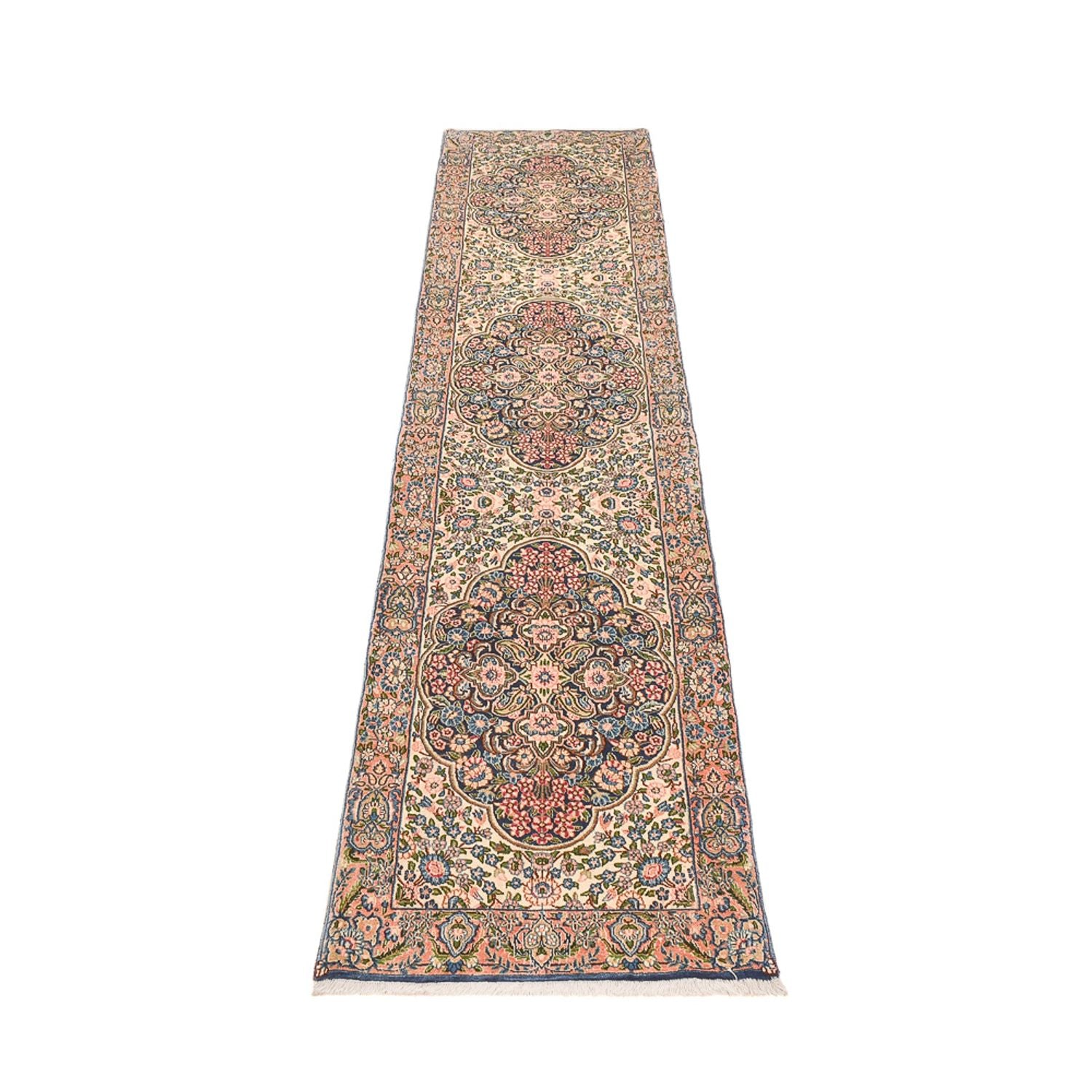 Tapis de couloir Tapis persan - Royal - 330 x 72 cm - sable
