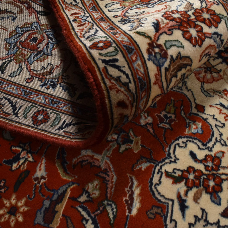 Tapis persan - Royal - 297 x 201 cm - rouge foncé