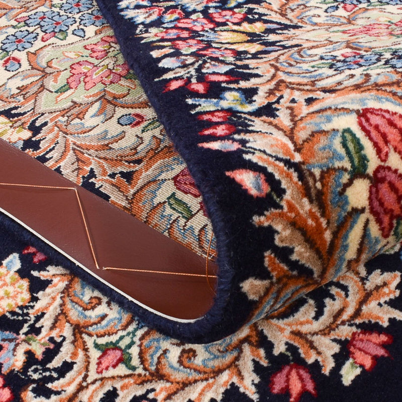Tapis persan - Royal - Royal - 236 x 150 cm - bleu foncé