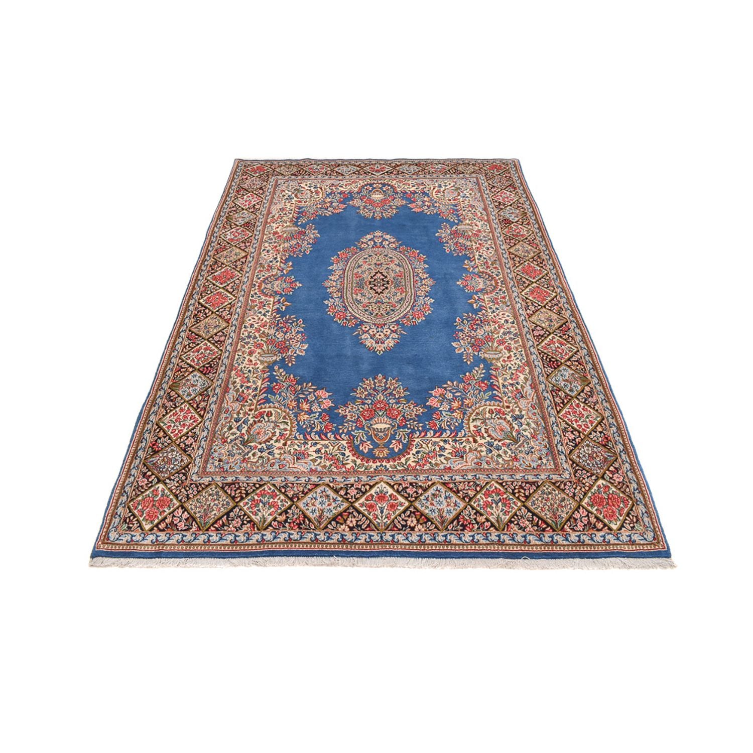 Perserteppich - Royal - 285 x 187 cm - blau