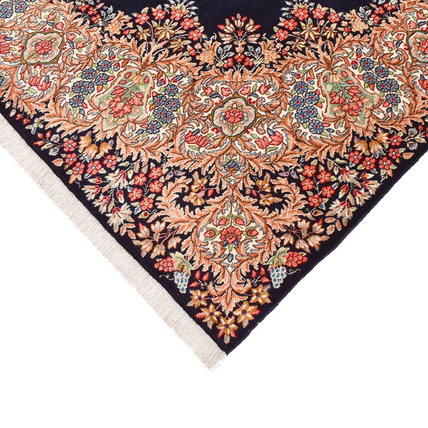 Tapis persan - Royal - 260 x 153 cm - bleu foncé
