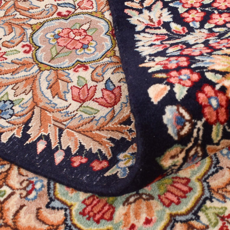 Tapis persan - Royal - 260 x 153 cm - bleu foncé