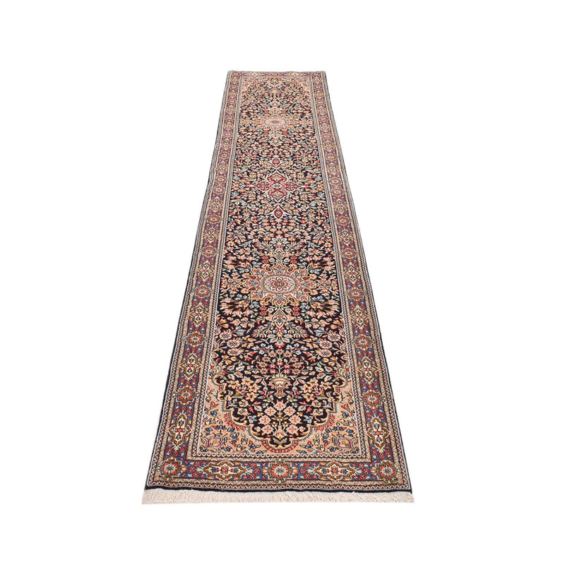 Tapis de couloir Tapis persan - Royal - 396 x 78 cm - beige foncé