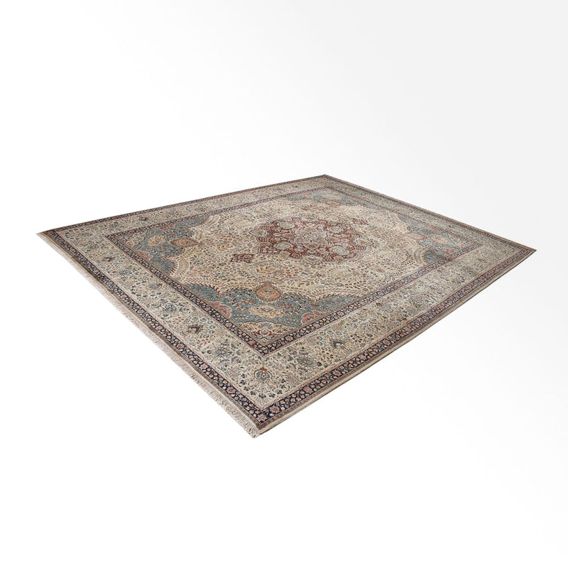 Tapis persan - Tabriz - Royal - 389 x 306 cm - sable