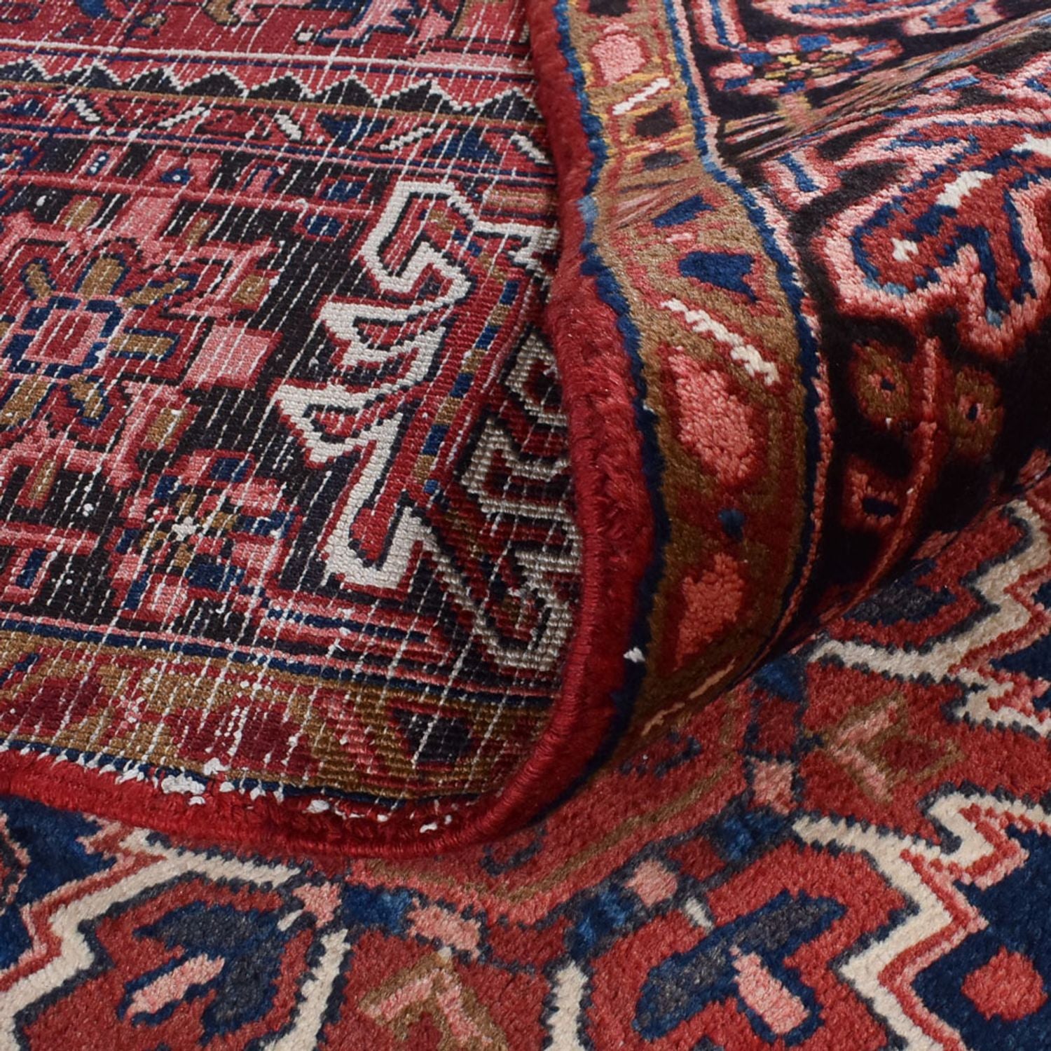 Tapis persan - Nomadic - 396 x 290 cm - rouge clair
