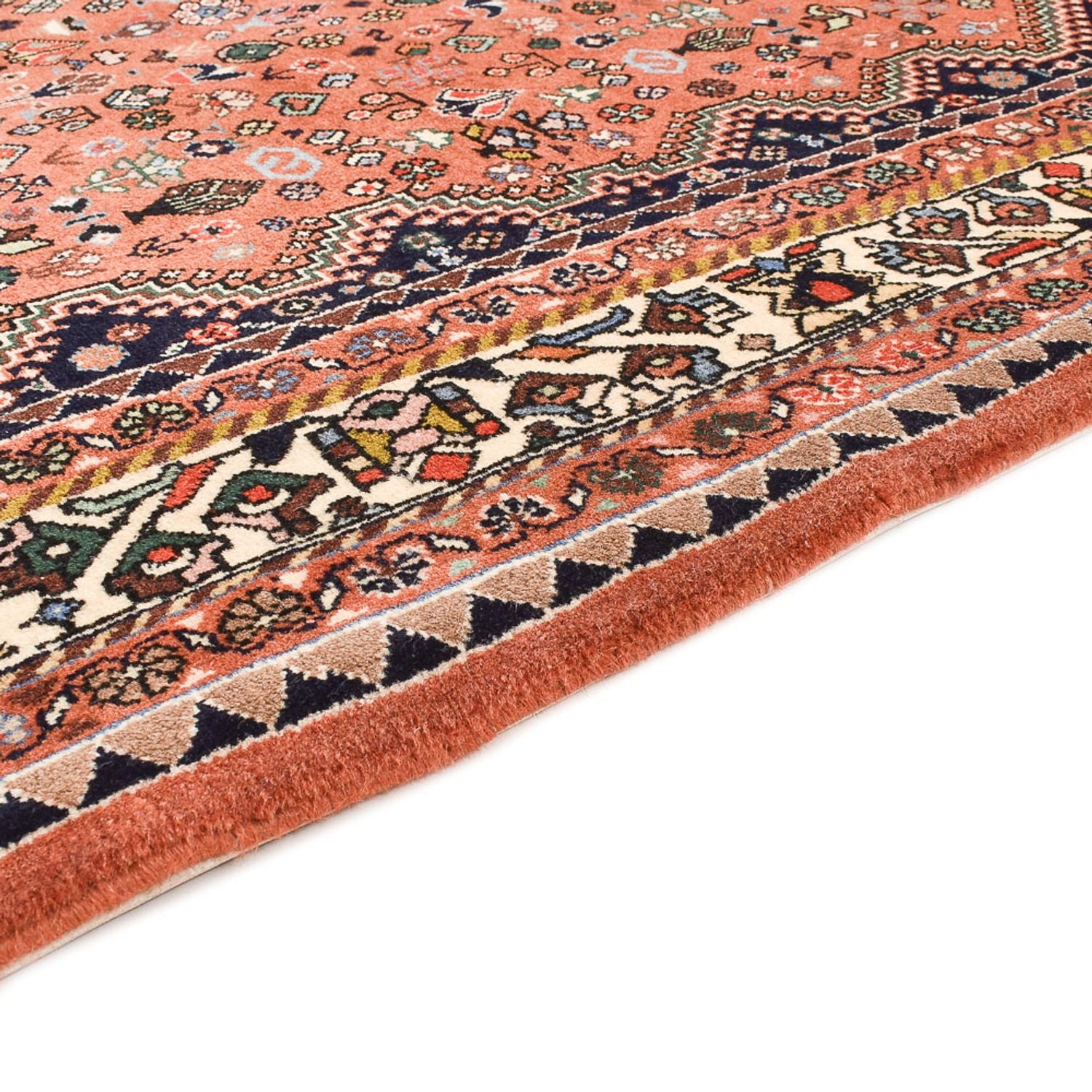 Gabbeh Teppich - Kaschkuli Perser - 218 x 159 cm - hellrot