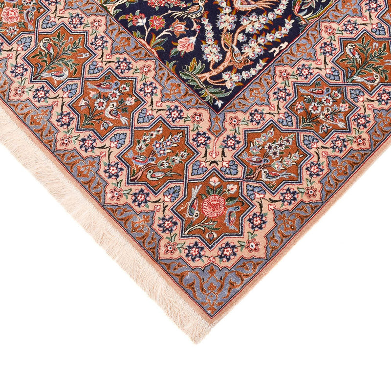 Tapis persan - Isfahan - Premium - 238 x 159 cm - bleu foncé