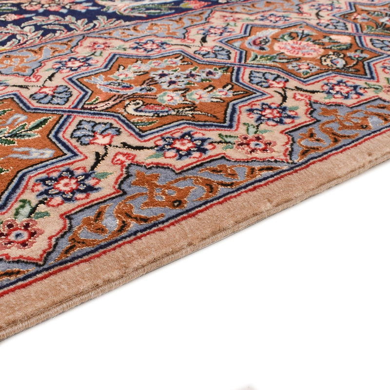 Tapis persan - Isfahan - Premium - 238 x 159 cm - bleu foncé